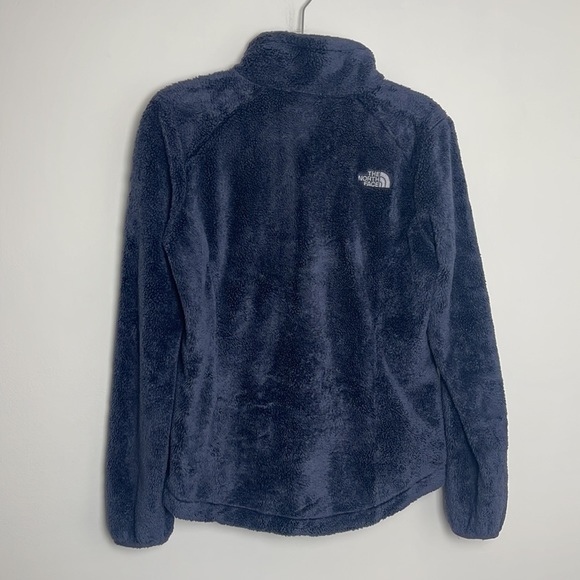 The north face fleece medium jacket blue/grey - Picture 3 of 4